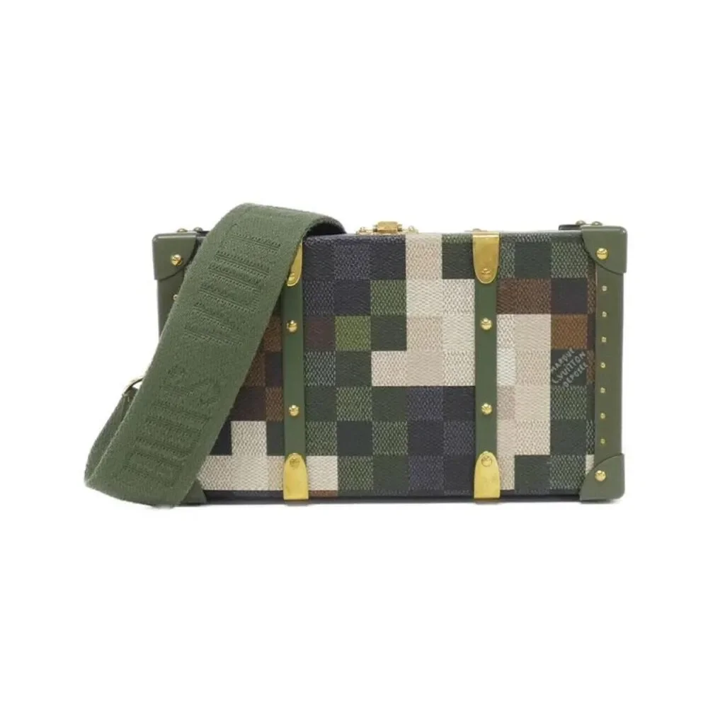 Louis Vuitton Damouflage Neo Wallet Trunk Coated Canvas Shoulder Bag